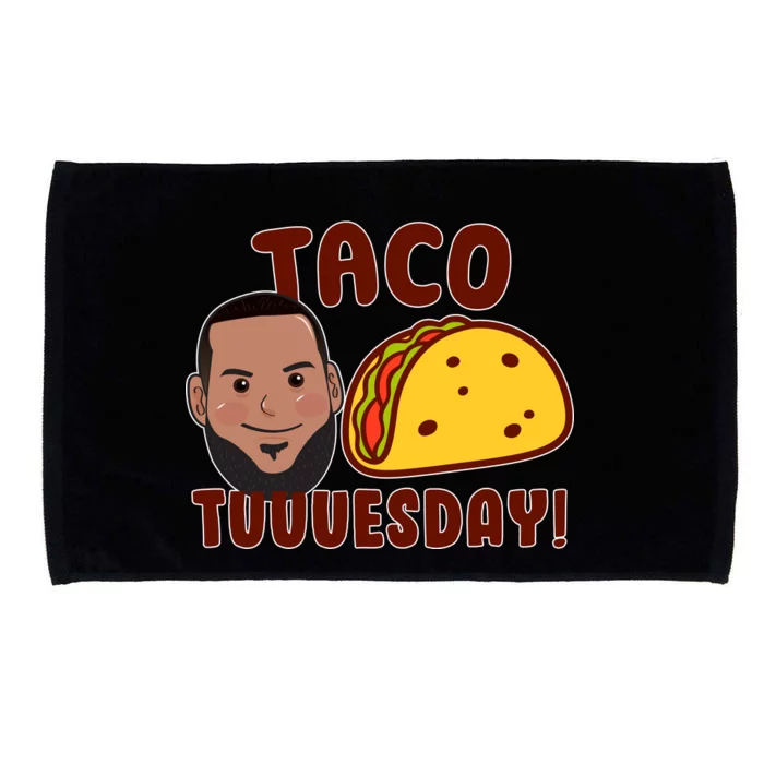 Funny Taco Tuesday Microfiber Hand Towel