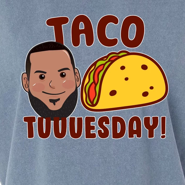 Funny Taco Tuesday Garment-Dyed Women's Muscle Tee