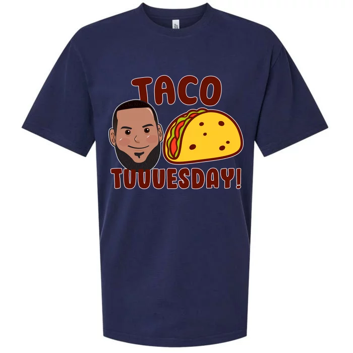 Funny Taco Tuesday Sueded Cloud Jersey T-Shirt