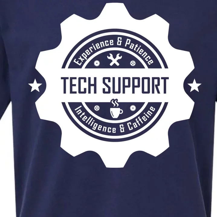 Funny Tech Support Sueded Cloud Jersey T-Shirt