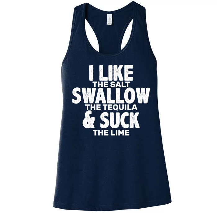 Funny Tequila Shots Women's Racerback Tank