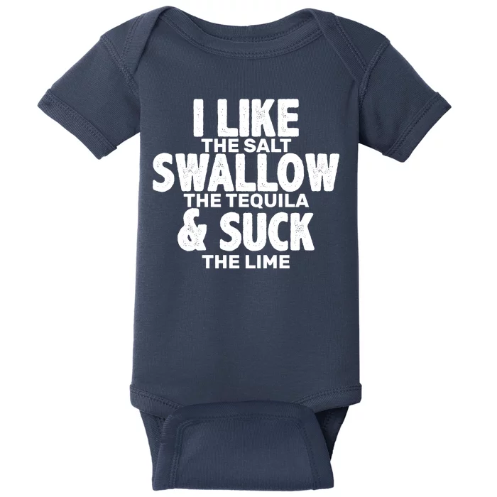 Funny Tequila Shots Baby Bodysuit