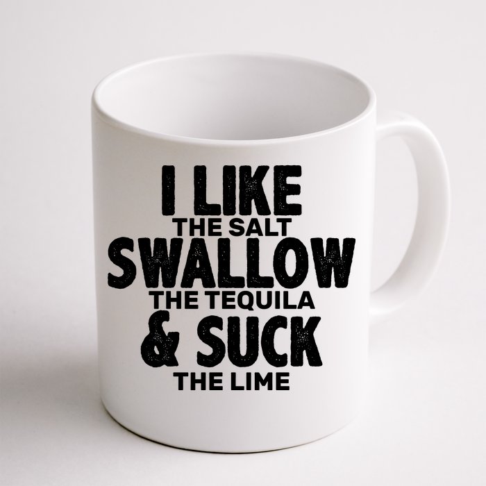 Funny Tequila Shots Front & Back Coffee Mug