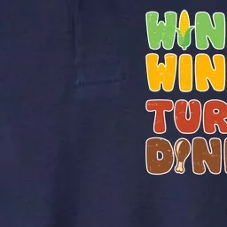 Funny Thanksgiving Winner Winner Turkey Dinner Softstyle Adult Sport Polo