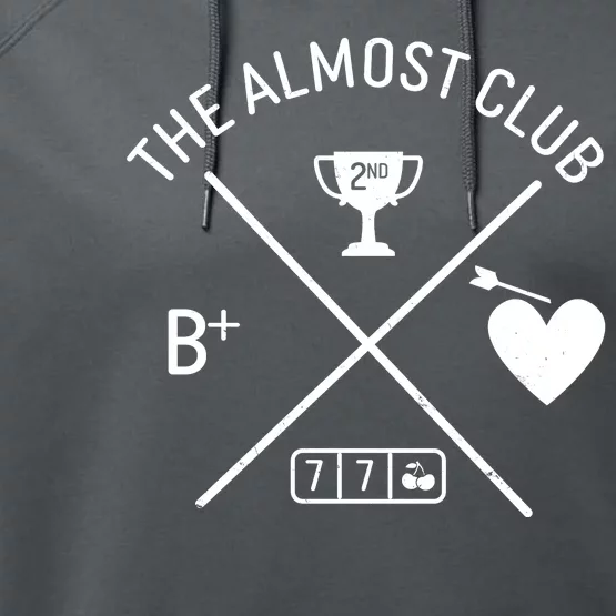 Funny The Almost Club Performance Fleece Hoodie