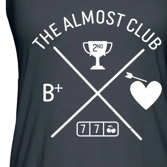 Funny The Almost Club Ladies Essential Flowy Tank