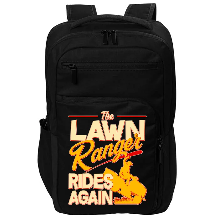 Funny The Lawn Ranger Rides Again Impact Tech Backpack