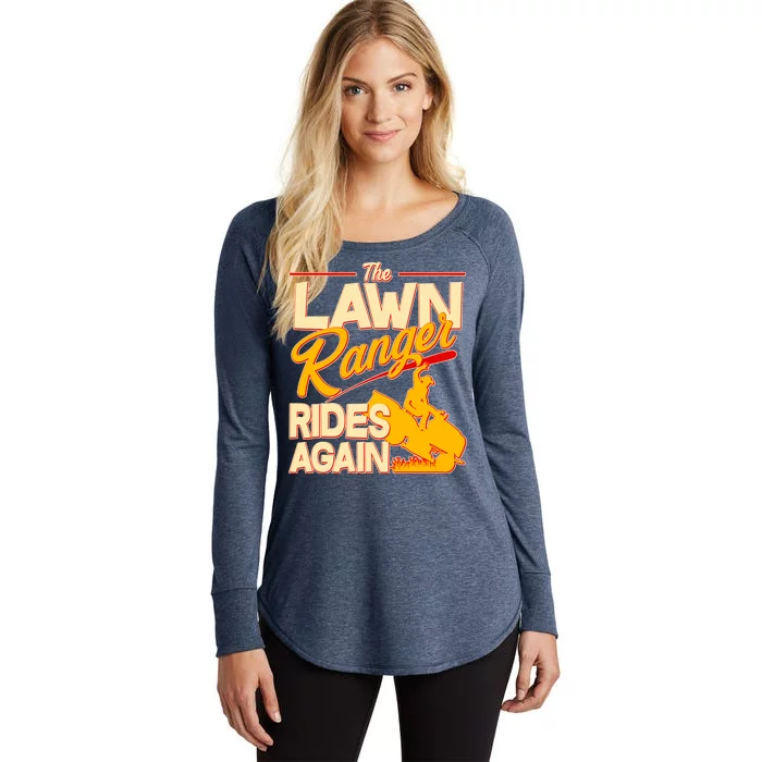 Funny The Lawn Ranger Rides Again Women's Perfect Tri Tunic Long Sleeve Shirt