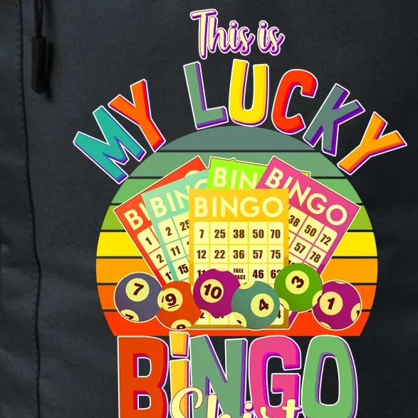 Funny This Is My Lucky Bingo Daily Commute Backpack