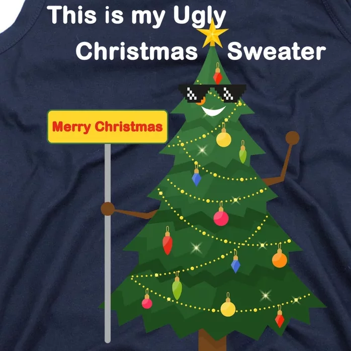 Funny This Is My Ugly Christmas Sweater Tank Top