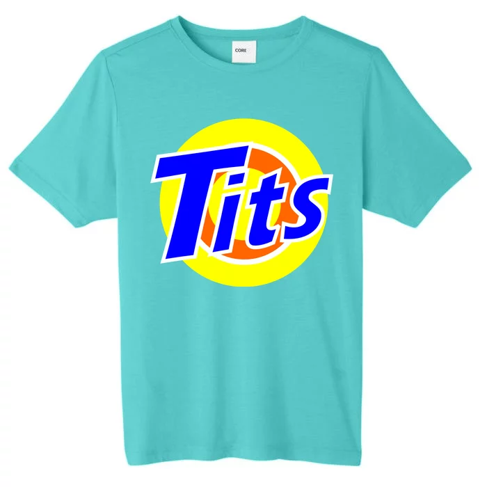 Funny Tits Logo ChromaSoft Performance T-Shirt