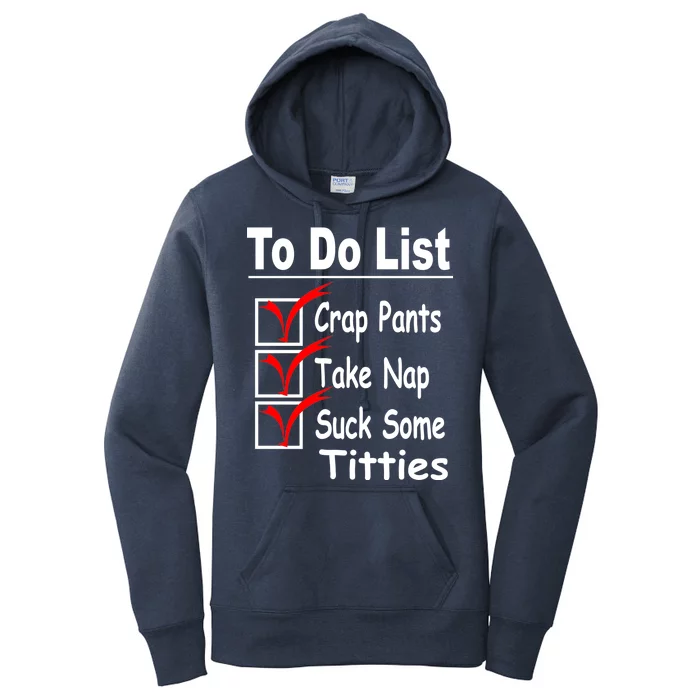 Funny To Do List Women's Pullover Hoodie