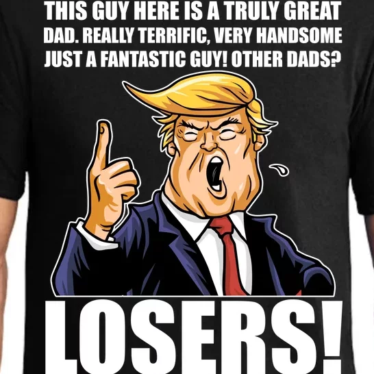 Funny Trump Really Terrific Very Handsome Father's Day Pajama Set