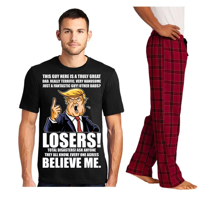 Funny Trump Really Terrific Very Handsome Father's Day Pajama Set