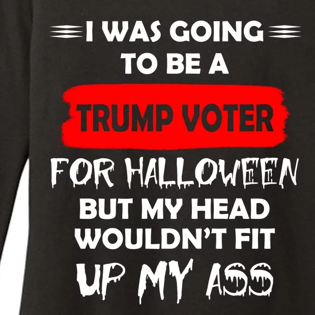 Funny Trump Voter Halloween Costume Womens CVC Long Sleeve Shirt