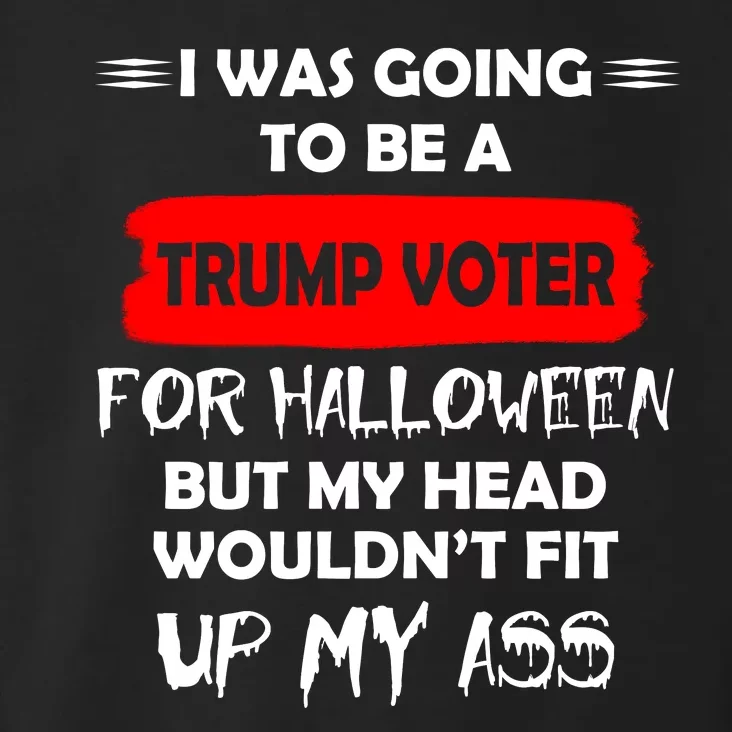 Funny Trump Voter Halloween Costume Toddler Hoodie