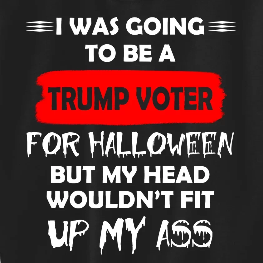 Funny Trump Voter Halloween Costume Kids Sweatshirt