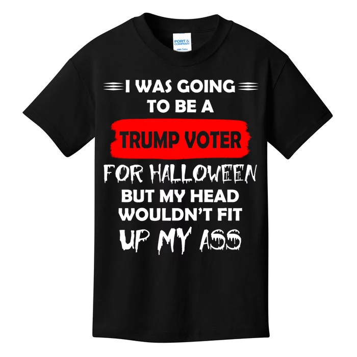 Funny Trump Voter Halloween Costume Kids T-Shirt