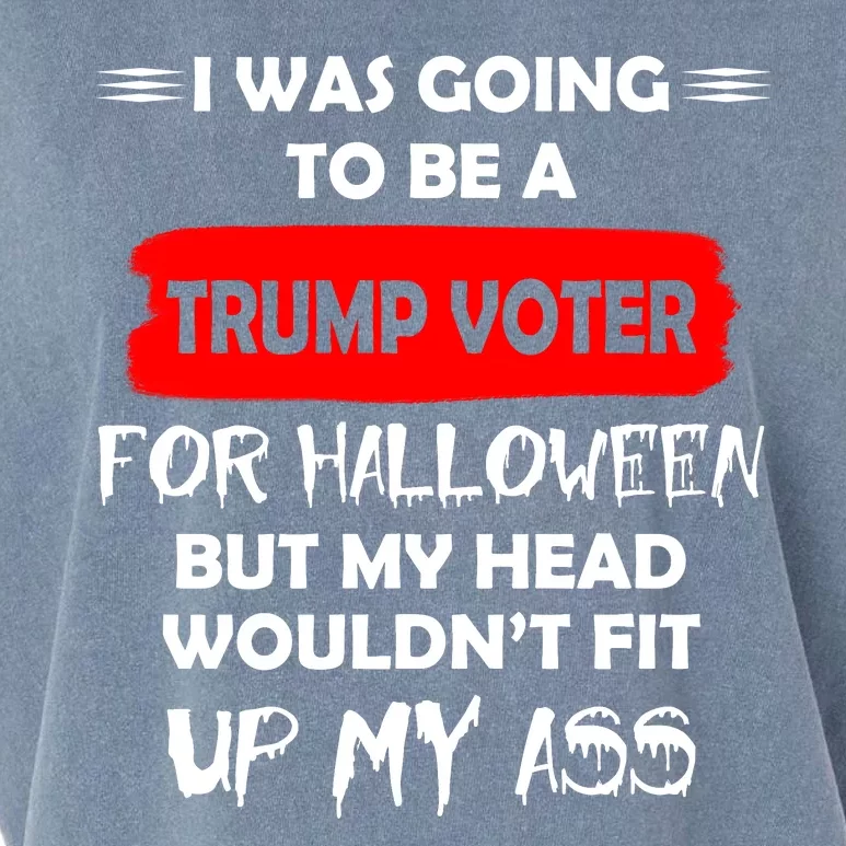 Funny Trump Voter Halloween Costume Garment-Dyed Women's Muscle Tee