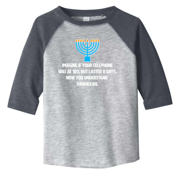 Funny Understanding Hanukkah Toddler Fine Jersey T-Shirt