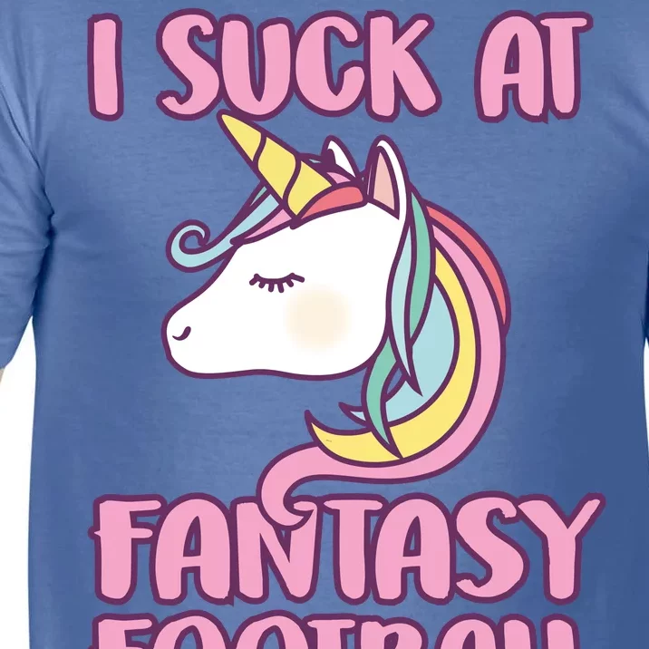 Funny Unicron I Suck At Fantasy Football Comfort Colors T-Shirt