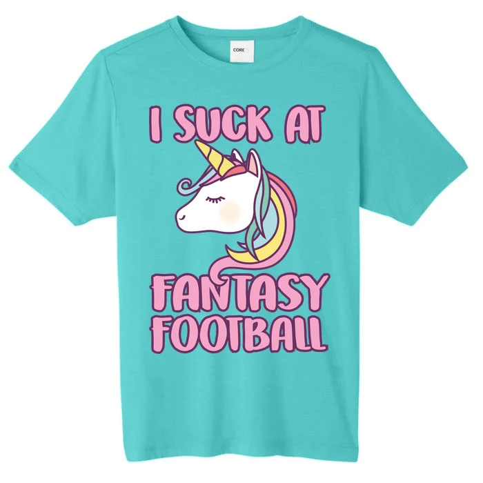 Funny Unicron I Suck At Fantasy Football ChromaSoft Performance T-Shirt