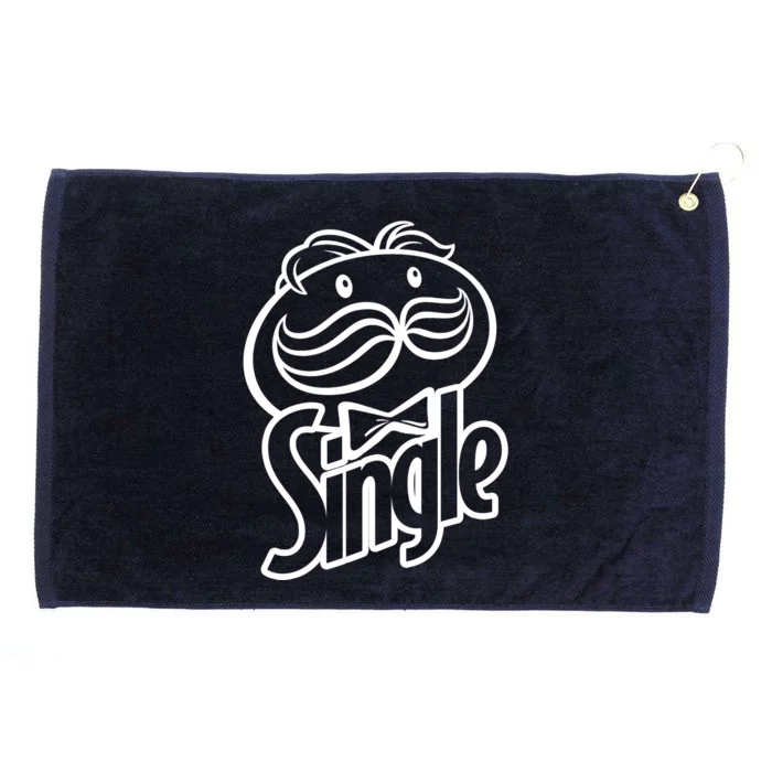 Funny Valentine's Day Single Chips Logo Grommeted Golf Towel