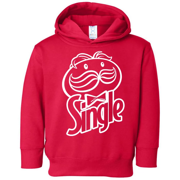 Funny Valentine's Day Single Chips Logo Toddler Hoodie