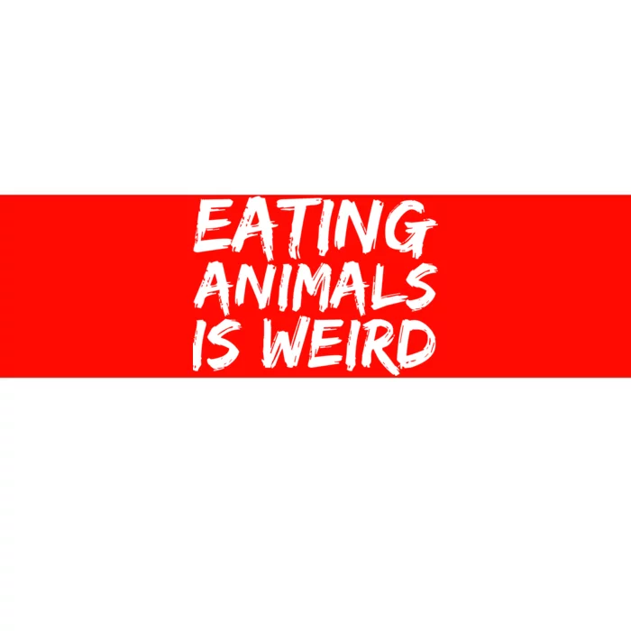 Funny Vegetarian Bumper Sticker