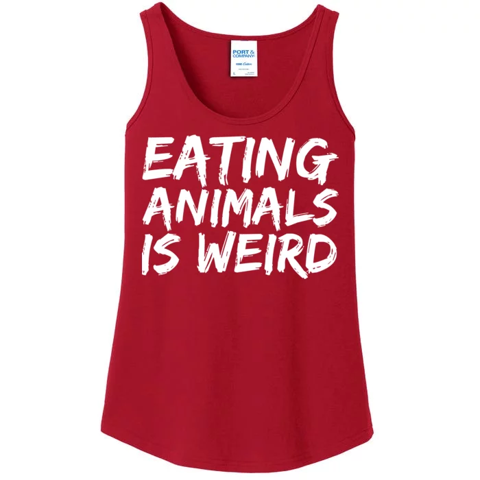 Funny Vegetarian Ladies Essential Tank