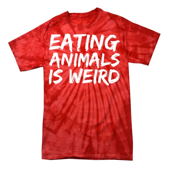 Funny Vegetarian Tie-Dye T-Shirt