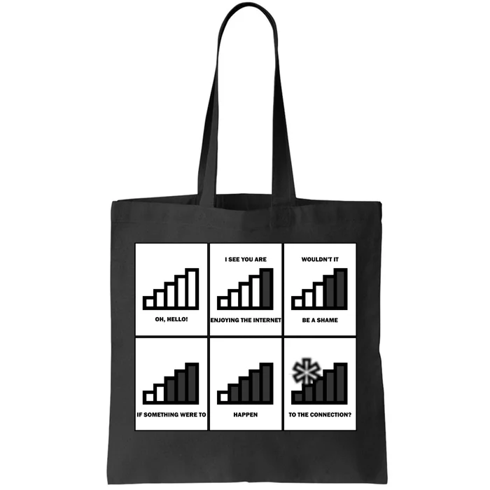 Funny WiFi Tote Bag