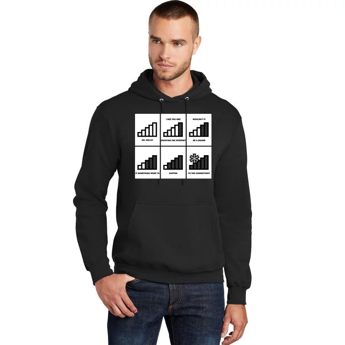 Funny WiFi Tall Hoodie