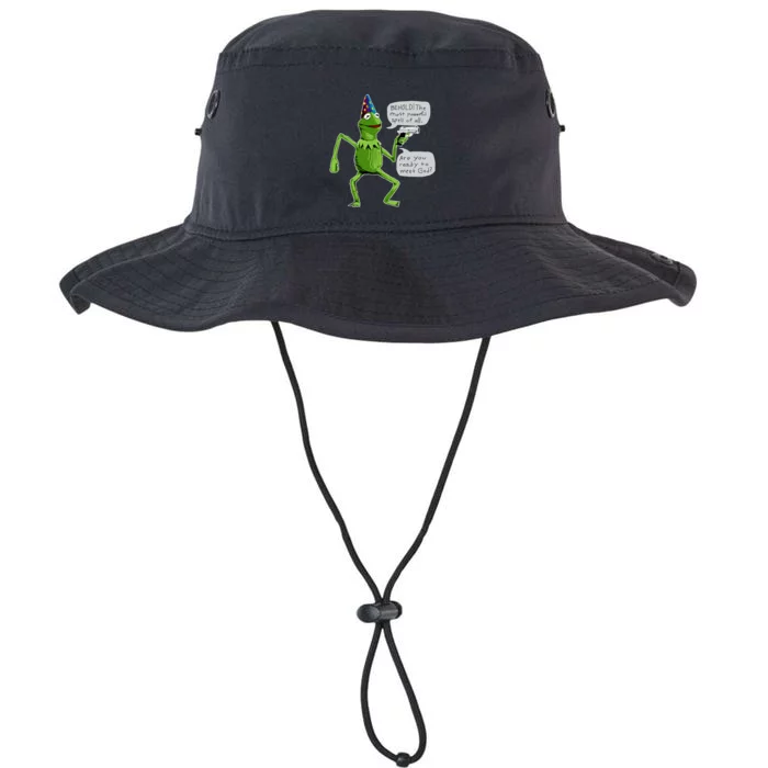 Funny Wizard Kermit Meme Legacy Cool Fit Booney Bucket Hat