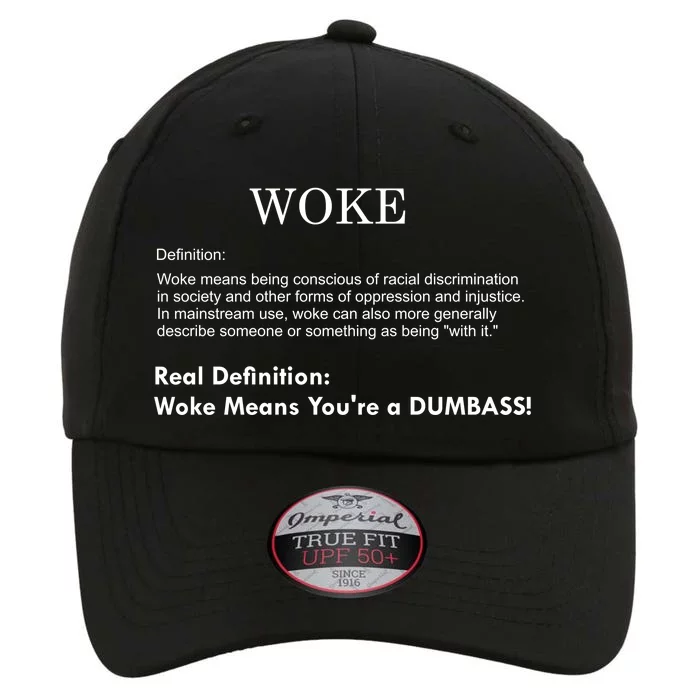 Funny Woke Real Definition The Original Performance Cap