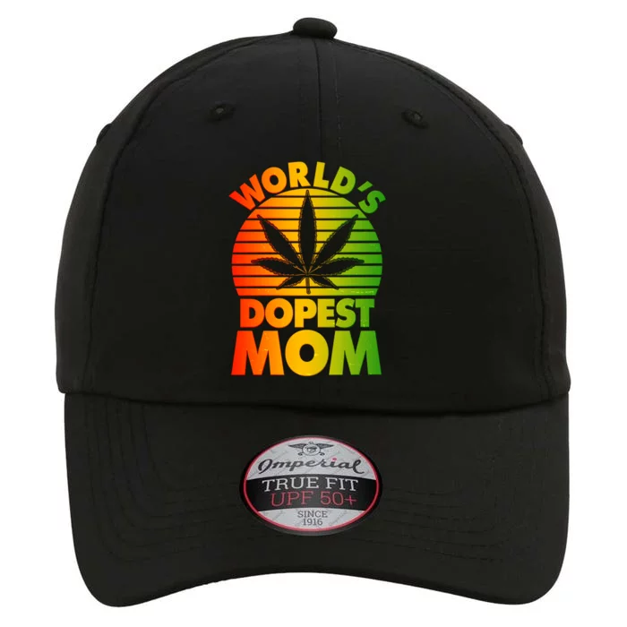 Funny World's Dopest Mom The Original Performance Cap