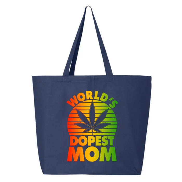 Funny World's Dopest Mom 25L Jumbo Tote