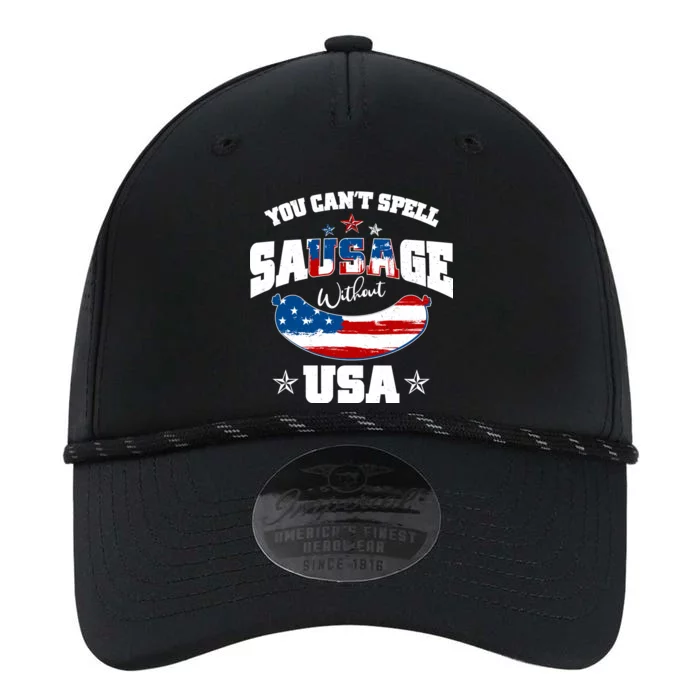 Funny You Can't Spell Sausage Without USA Performance The Dyno Cap