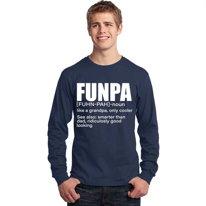 Funpa Definition Tall Long Sleeve T-Shirt