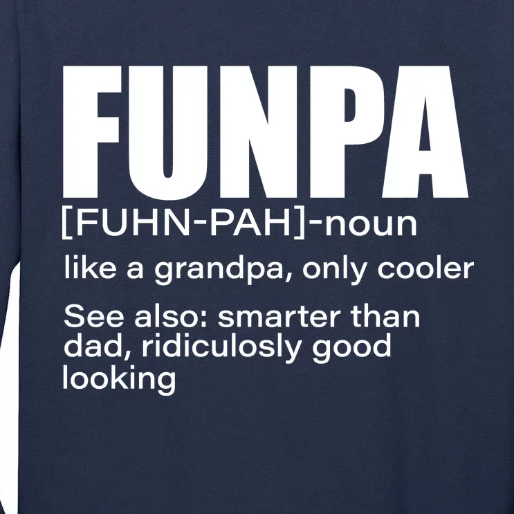 Funpa Definition Tall Long Sleeve T-Shirt