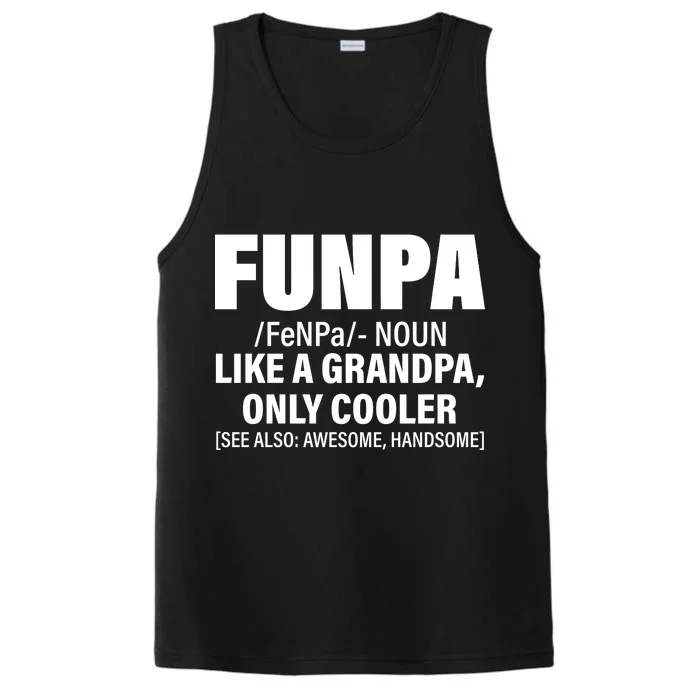 Funpa Like A Grandpa Only Cooler Performance Tank