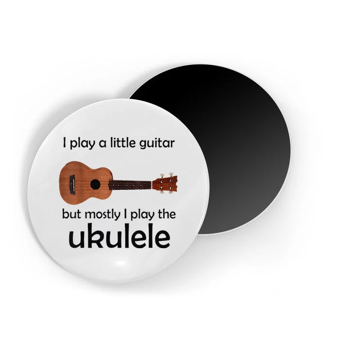 Funny Ukulele Pun Little Guitar Magnet