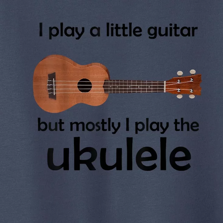 Funny Ukulele Pun Little Guitar Toddler T-Shirt