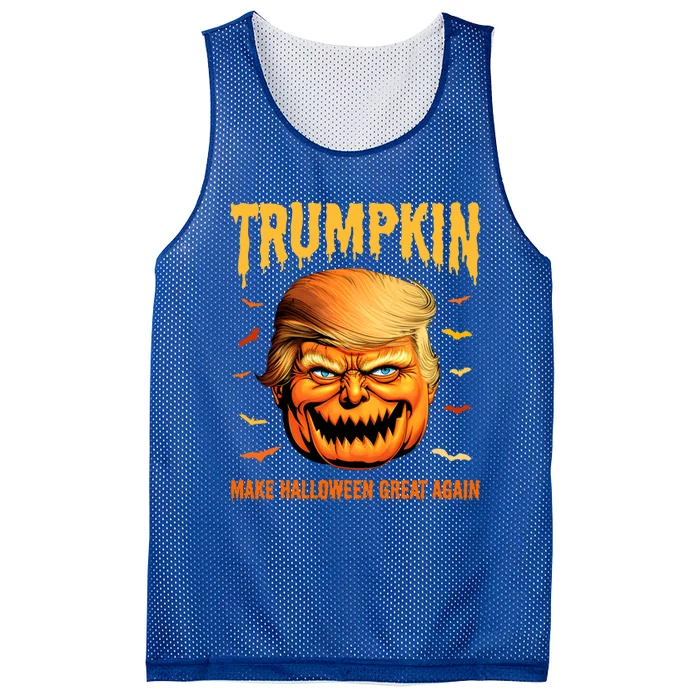 Funny Usa Pumpkin Trumpkin Make Halloween Great Again Gift Mesh Reversible Basketball Jersey Tank