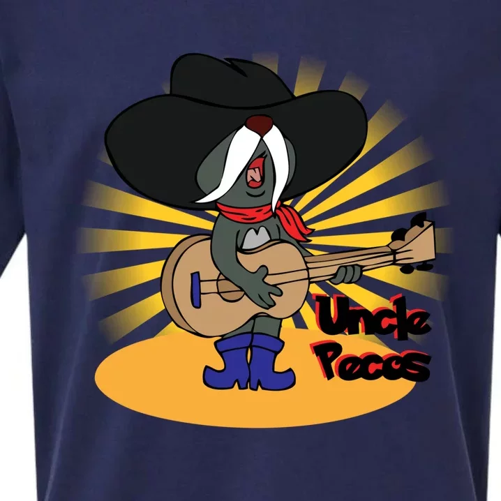 Funny Uncle Pecos Cartoon Lover Sueded Cloud Jersey T-Shirt