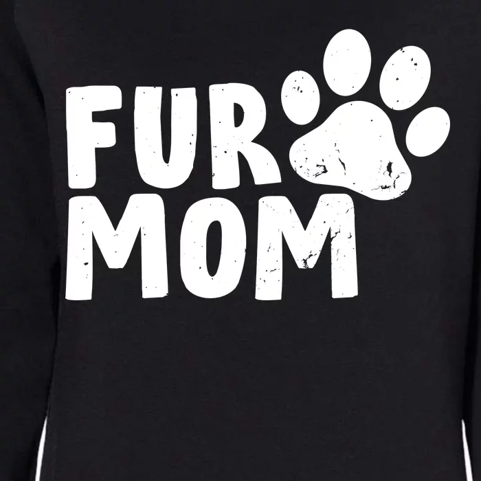 Fur Mom Womens California Wash Sweatshirt