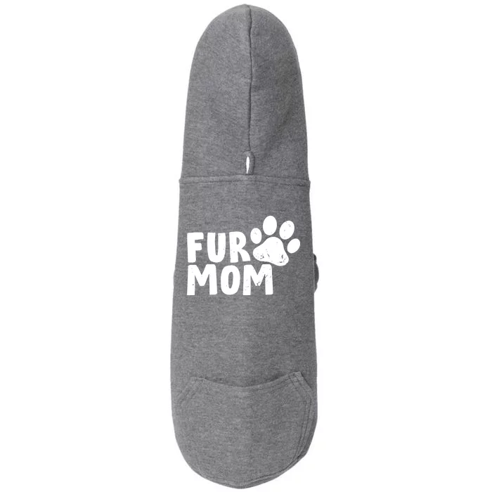 Fur Mom Doggie 3-End Fleece Hoodie