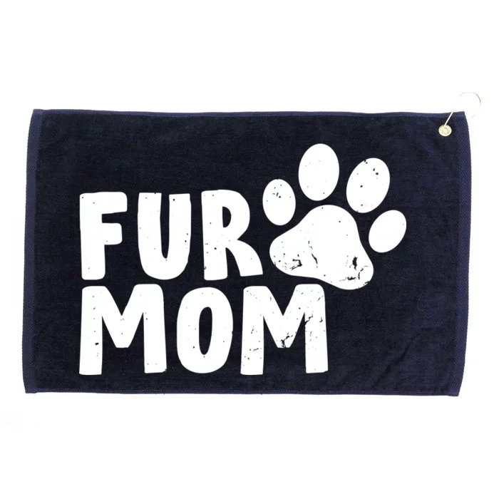 Fur Mom Grommeted Golf Towel