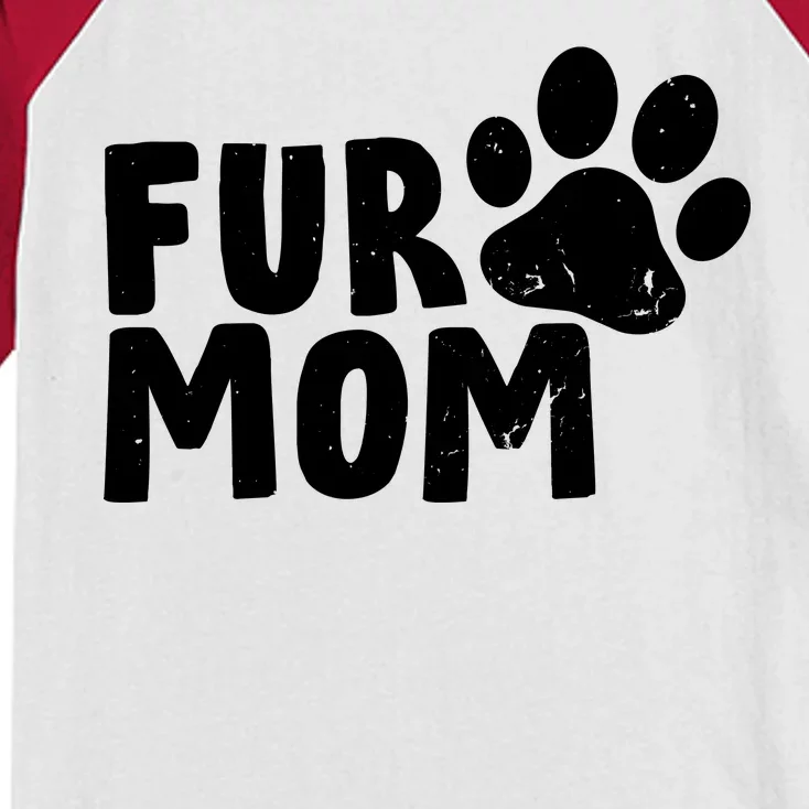 Fur Mom Kids Colorblock Raglan Jersey