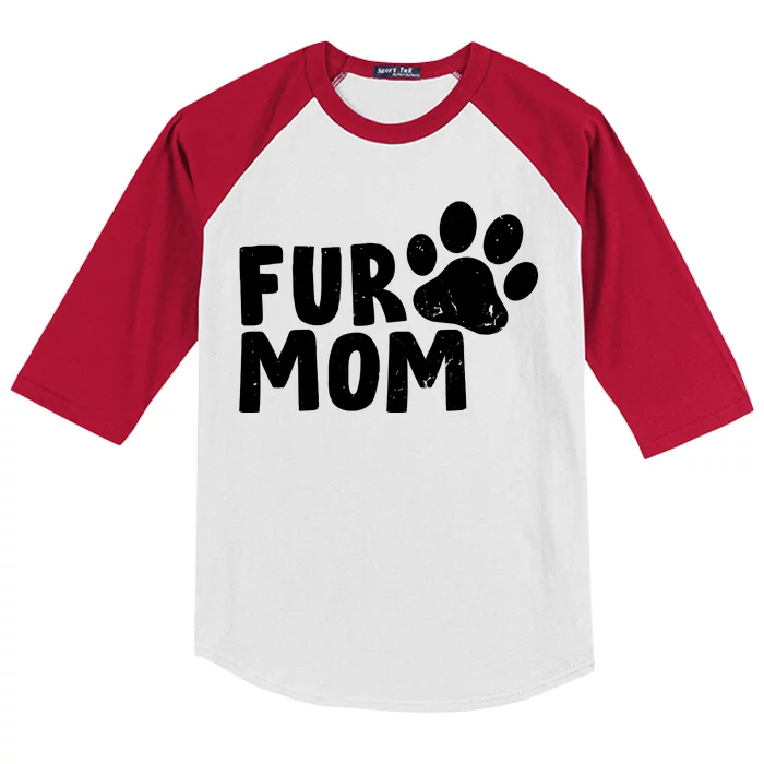 Fur Mom Kids Colorblock Raglan Jersey